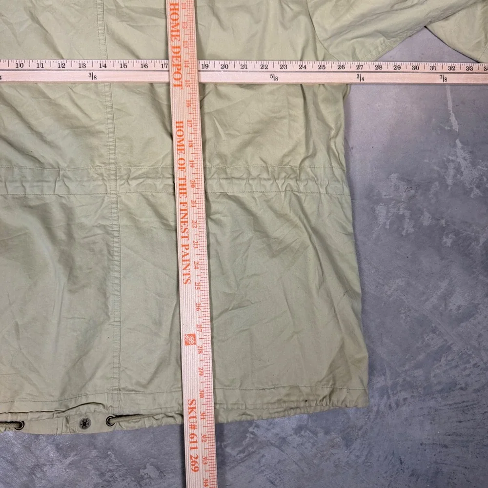 Vintage Banana Republic Adventure Outfitters Safari Travel Jacket Mens Large Tan